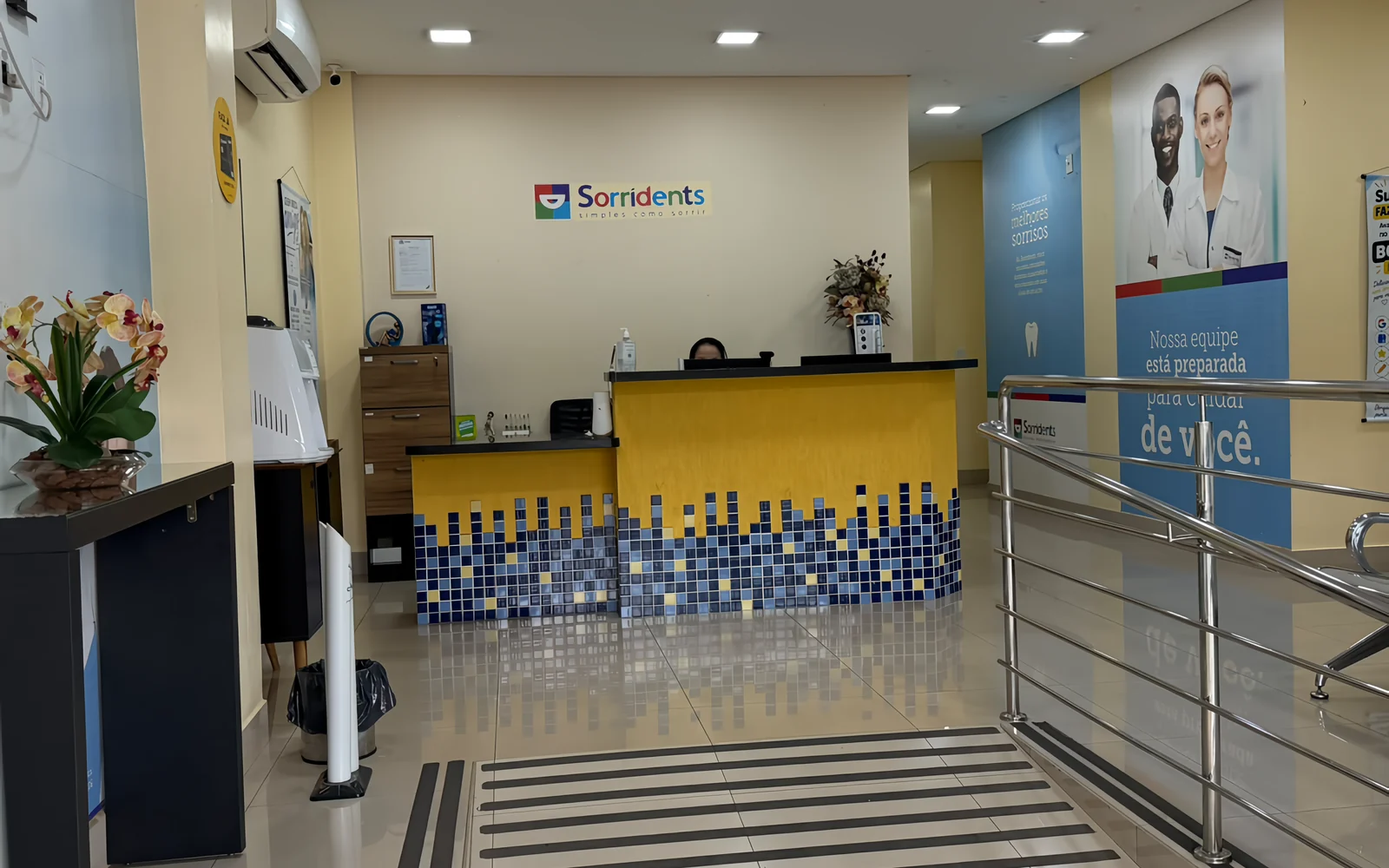 Recepção da Sorridents Novo Horizonte